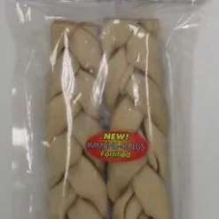 Master Paws® 8" White Braided Sticks Dog Chews - 2 Ct'