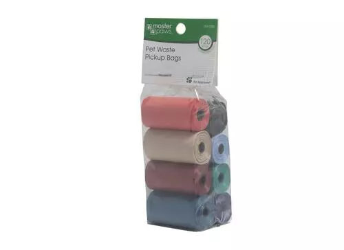 Master Paws™ Assorted Color Pet Waste Pickup Bags - 120 Ct 4 Master Paws™ Assorted Color Pet Waste Pickup Bags - 120 Ct - Image 2