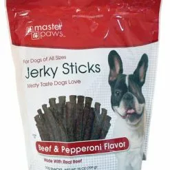 Master Paws® Beef & Pepperoni Flavor Jerky Sticks Dog Treats - 25 Oz