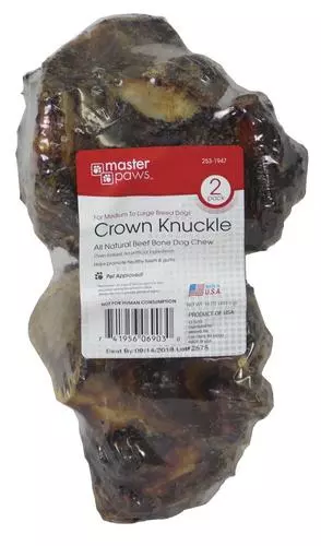 Master Paws® Beef Crown Knuckle Dog Chew - 2 Ct 3 Master Paws® Beef Crown Knuckle Dog Chew - 2 Ct