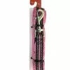 Master Paws® 5' Pink Reflective Nylon Dog Leash - Large 2 Master Paws® 5' Pink Reflective Nylon Dog Leash - Large -Master Paws Sales Store 2533281