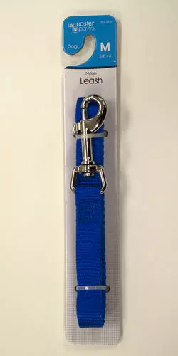 Master Paws® 5' Blue Nylon Dog Leash - Medium 3 Master Paws® 5' Blue Nylon Dog Leash - Medium