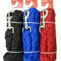 Master Paws® 5' Large Nylon Dog Leash - Assorted Colors