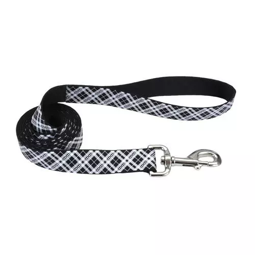 Master Paws® 6' Reflective Black Dog Leash 3 Master Paws® 6' Reflective Black Dog Leash