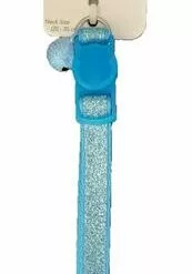 Master Paws® 3/8" Adjustable Blue Shimmer Snag Proof Cat Collar