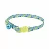 Master Paws® 3/8" Blue Scales Fashion Adjustable Breakaway Cat Collar -Master Paws Sales Store 2533918