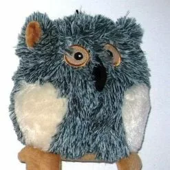 Master Paws® Gray Animal Plush Dog Toy - Assorted Styles -Master Paws Sales Store 2538141Owl