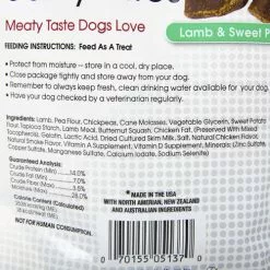 Master Paws® Grain-Free Lamb & Sweet Potato Jerky Bites Dog Treats - 12oz -Master Paws Sales Store 2538481 P ALT1