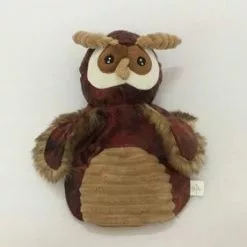 Master Paws Sales Store 32 Master Paws Owl Stuffing-Free Dog Toy - Assorted Colors