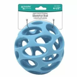 Master Paws® High Impact Rubber Skeletal Ball Dog Toy - 4.5" -Master Paws Sales Store 575511 1