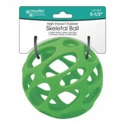 Master Paws® High Impact Rubber Skeletal Ball Dog Toy - 5.5" -Master Paws Sales Store 575512 1