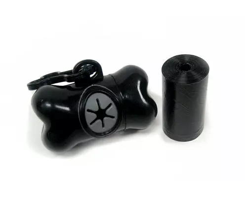 Master Paws™ Bone Shaped Pet Waste Pickup Bag Dispenser + Black Bags - 30 Ct 3 Master Paws™ Bone Shaped Pet Waste Pickup Bag Dispenser + Black Bags - 30 Ct