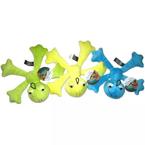 Master Paws® Frog Dog Toy - Assorted 3 Master Paws® Frog Dog Toy - Assorted