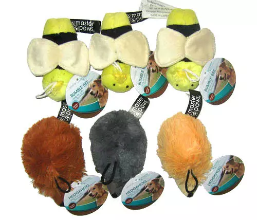 Master Paws® Small Plush Dog Toy - Assorted 3 Master Paws® Small Plush Dog Toy - Assorted