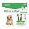 Master Paws® Tiny Dental Brushes Dog Chew Treats - 36 Oz -Master Paws Sales Store MP 130ctTinyDentalChewsback